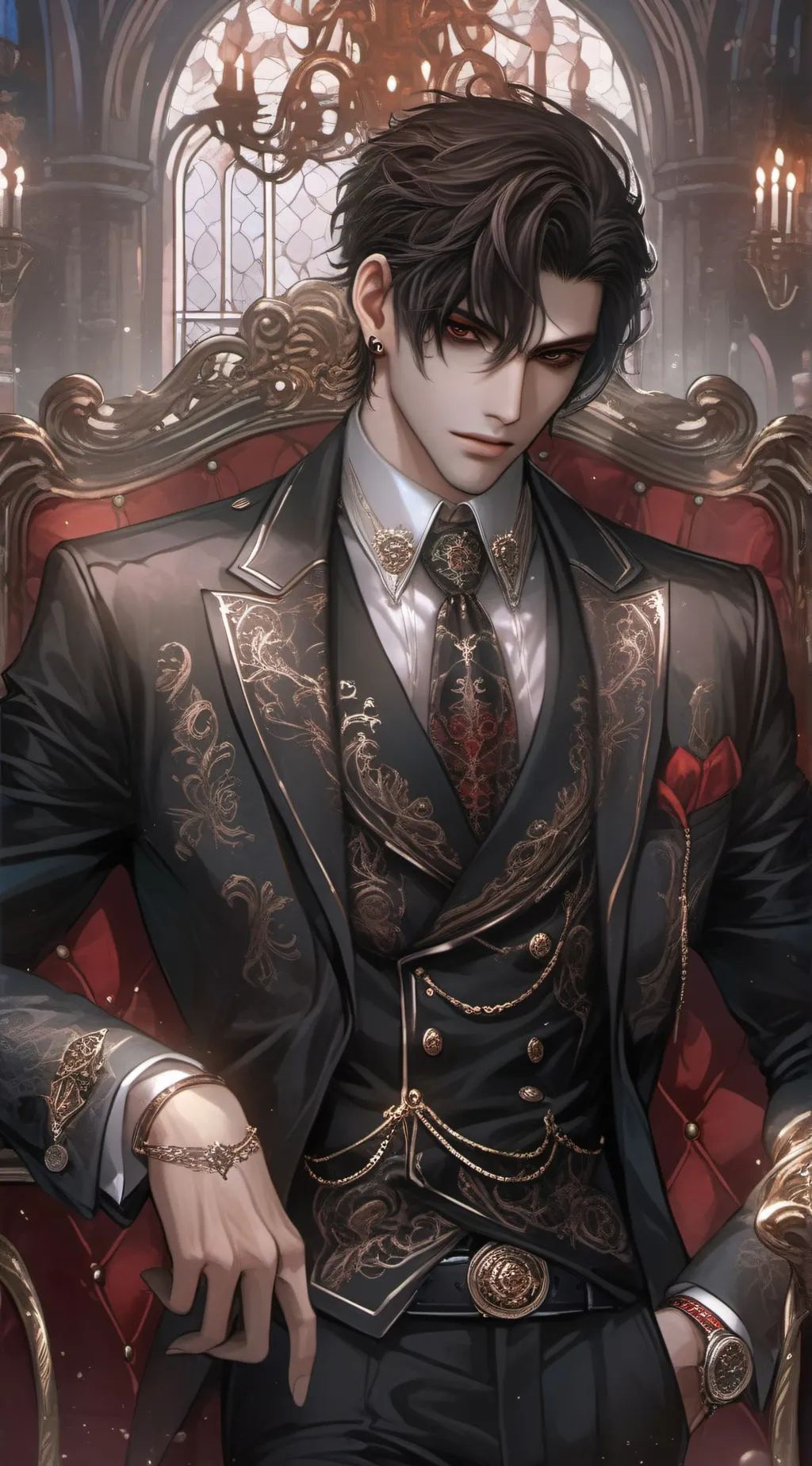 ai character: Alaric background