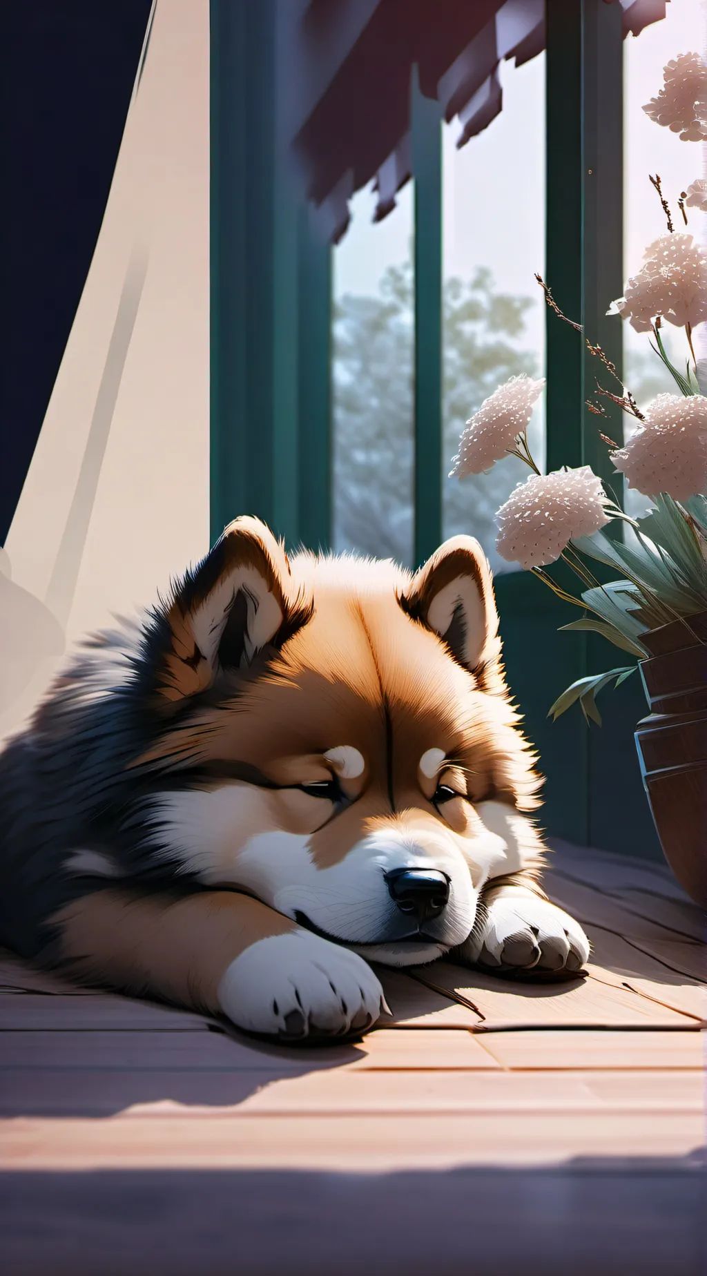 ai character: aria background