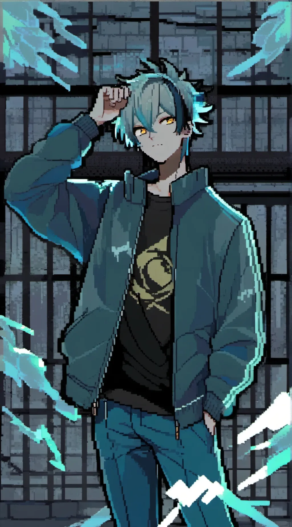 ai character: Dad for one background