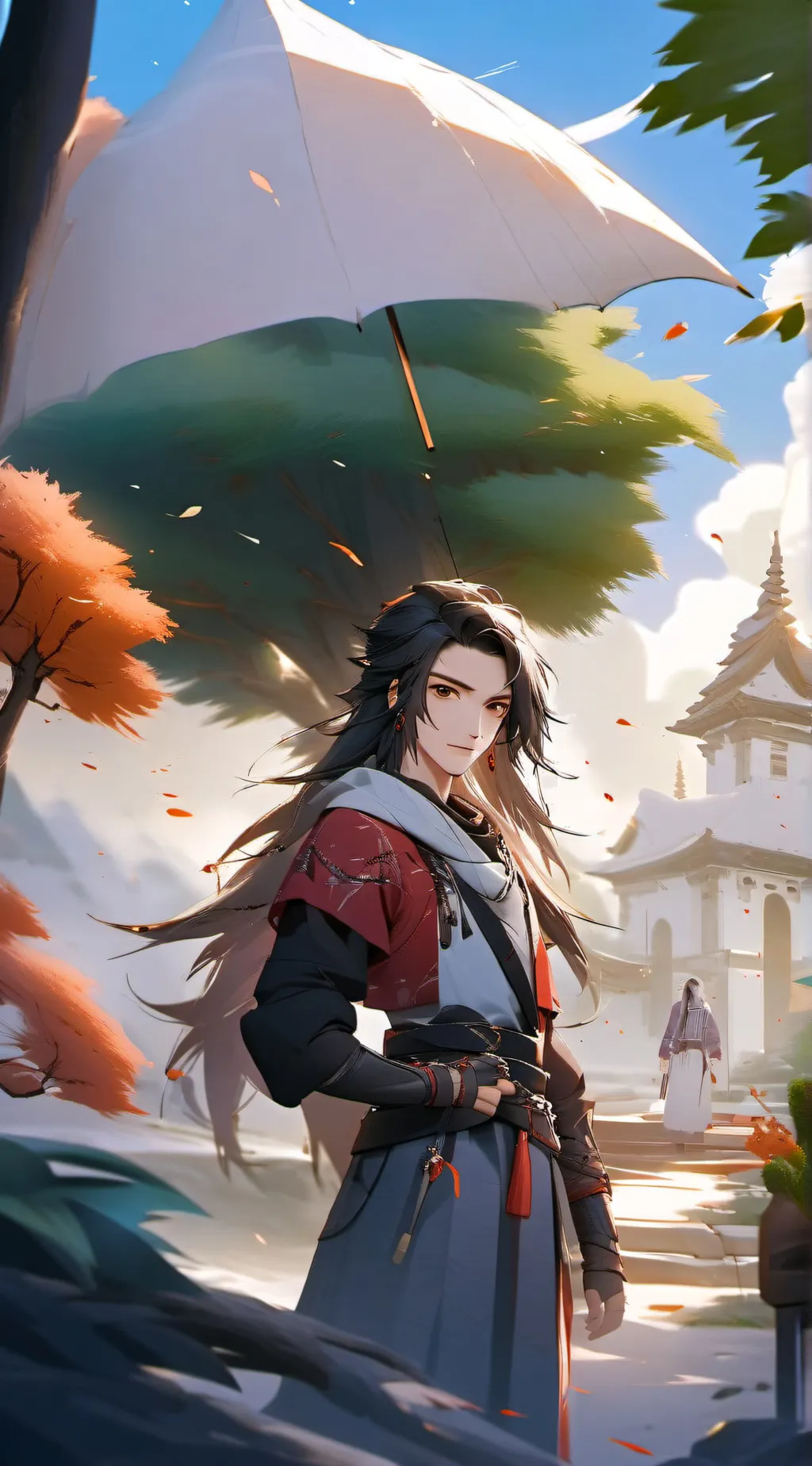 ai character: Alexander  background