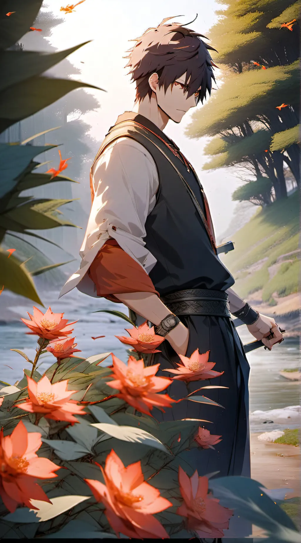 ai character: Max background