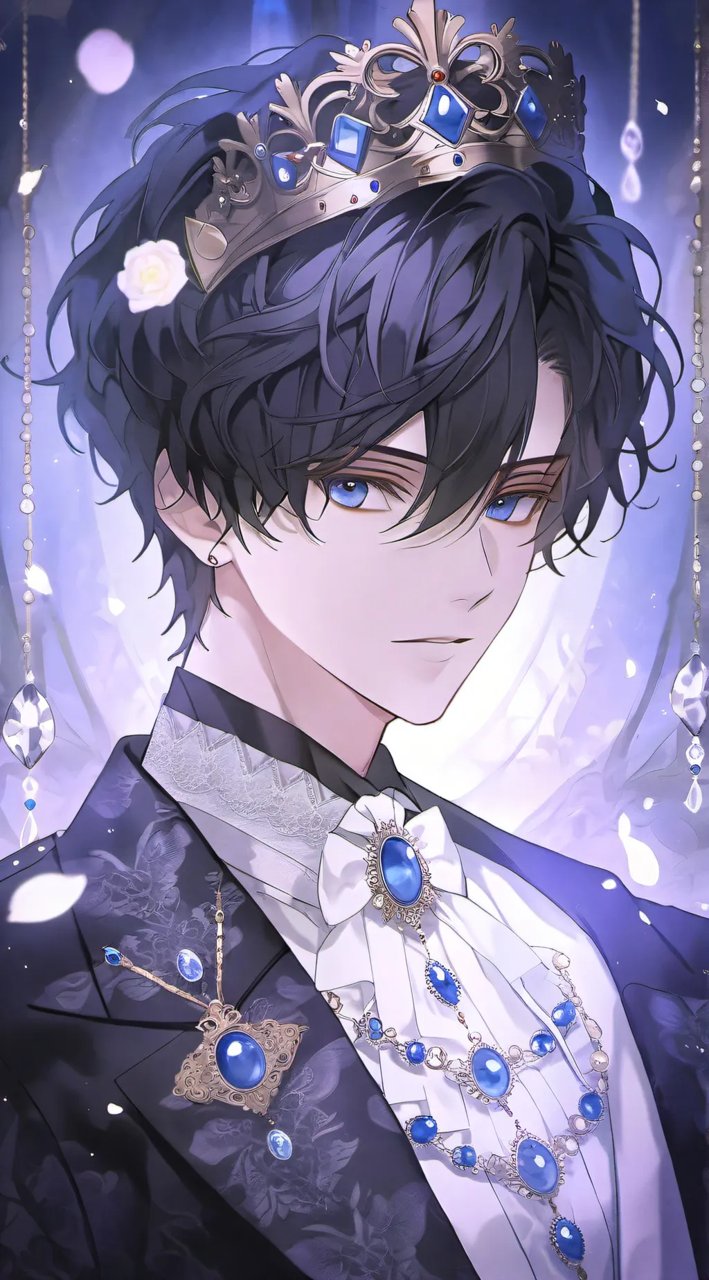 ai character: ryan the prince  background