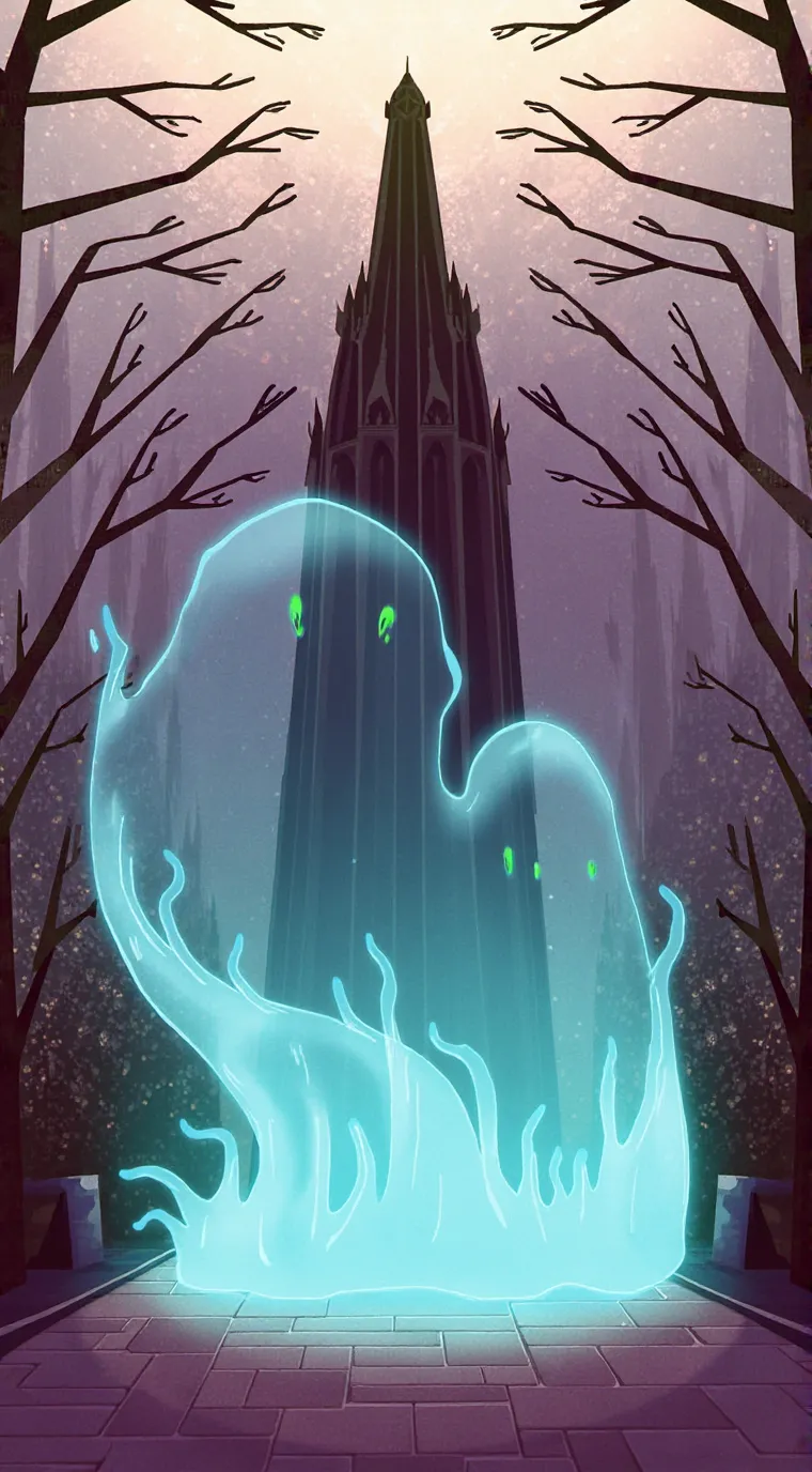 ai character: 👻CH VS GHOST👻 background