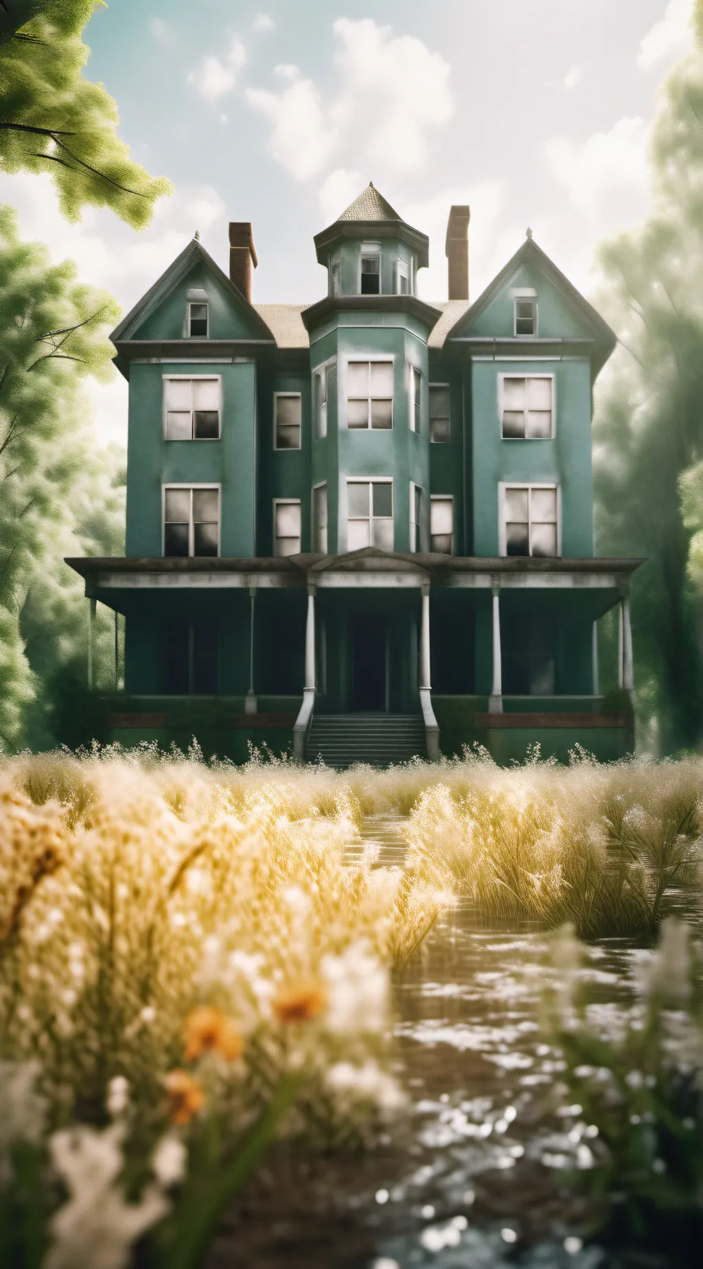 ai character: MHA ghost  background