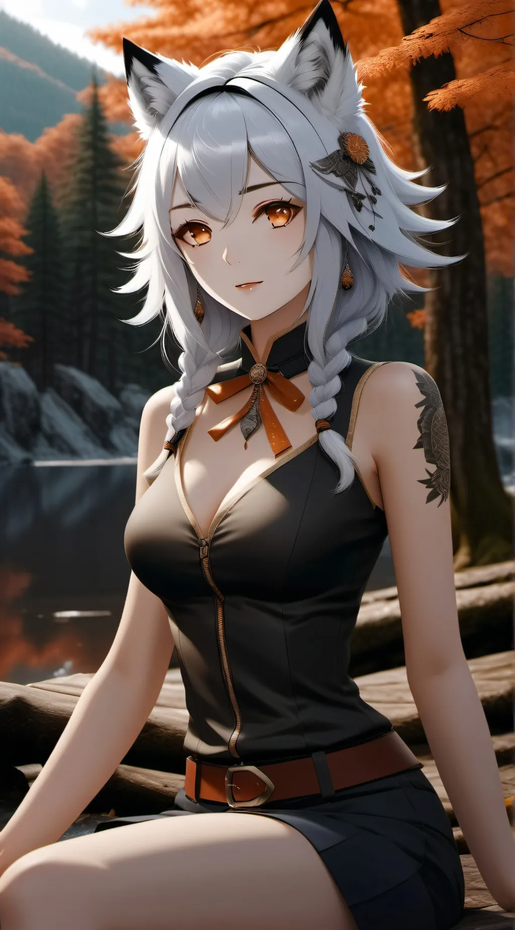 ai character: uzi from MD background