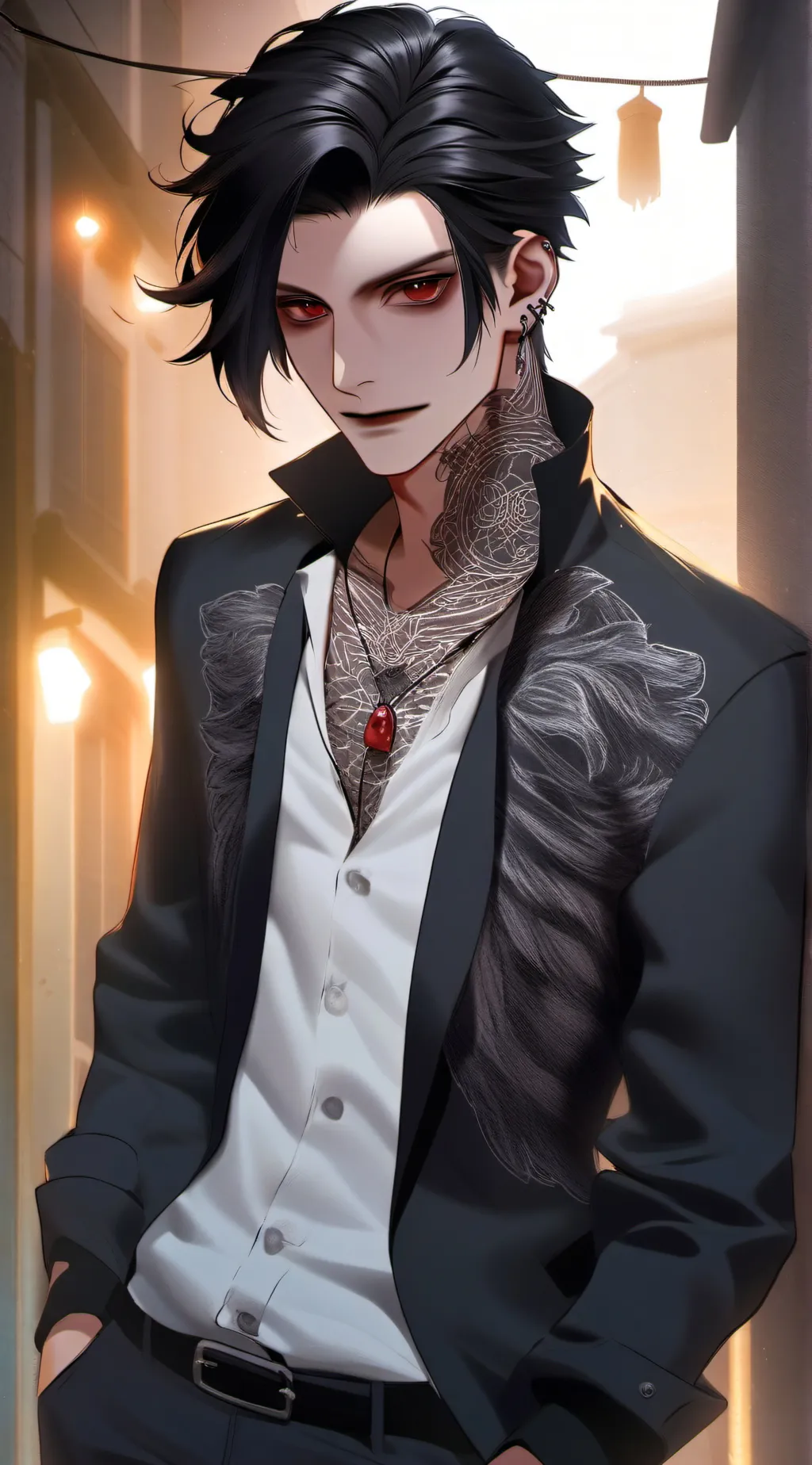 ai character: Michael Clementine background