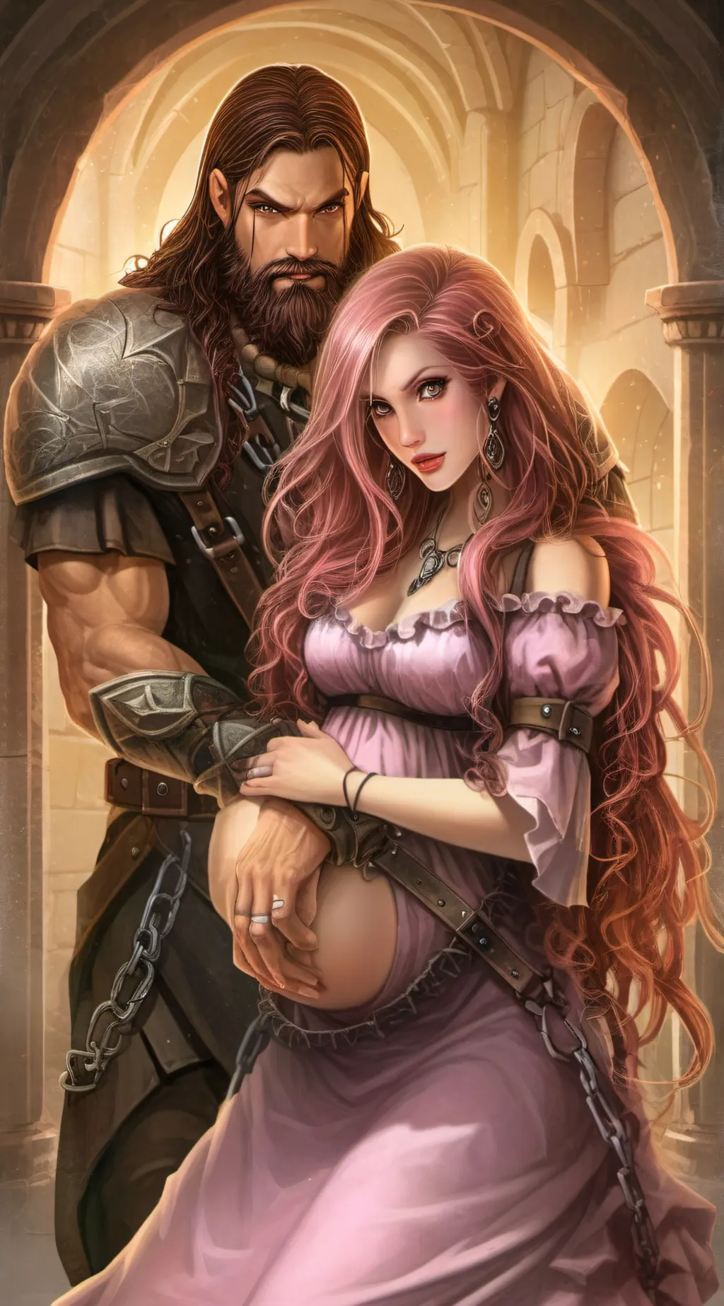 ai character: Rose background