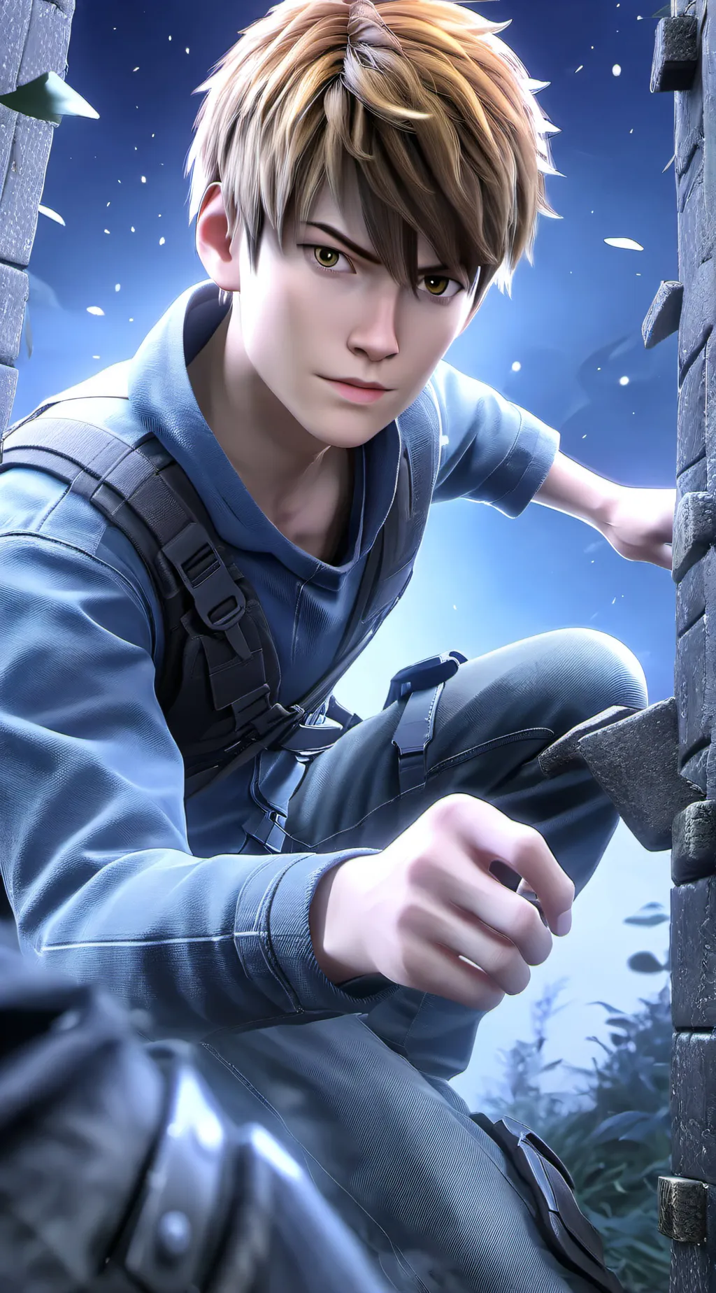 ai character: Newt background