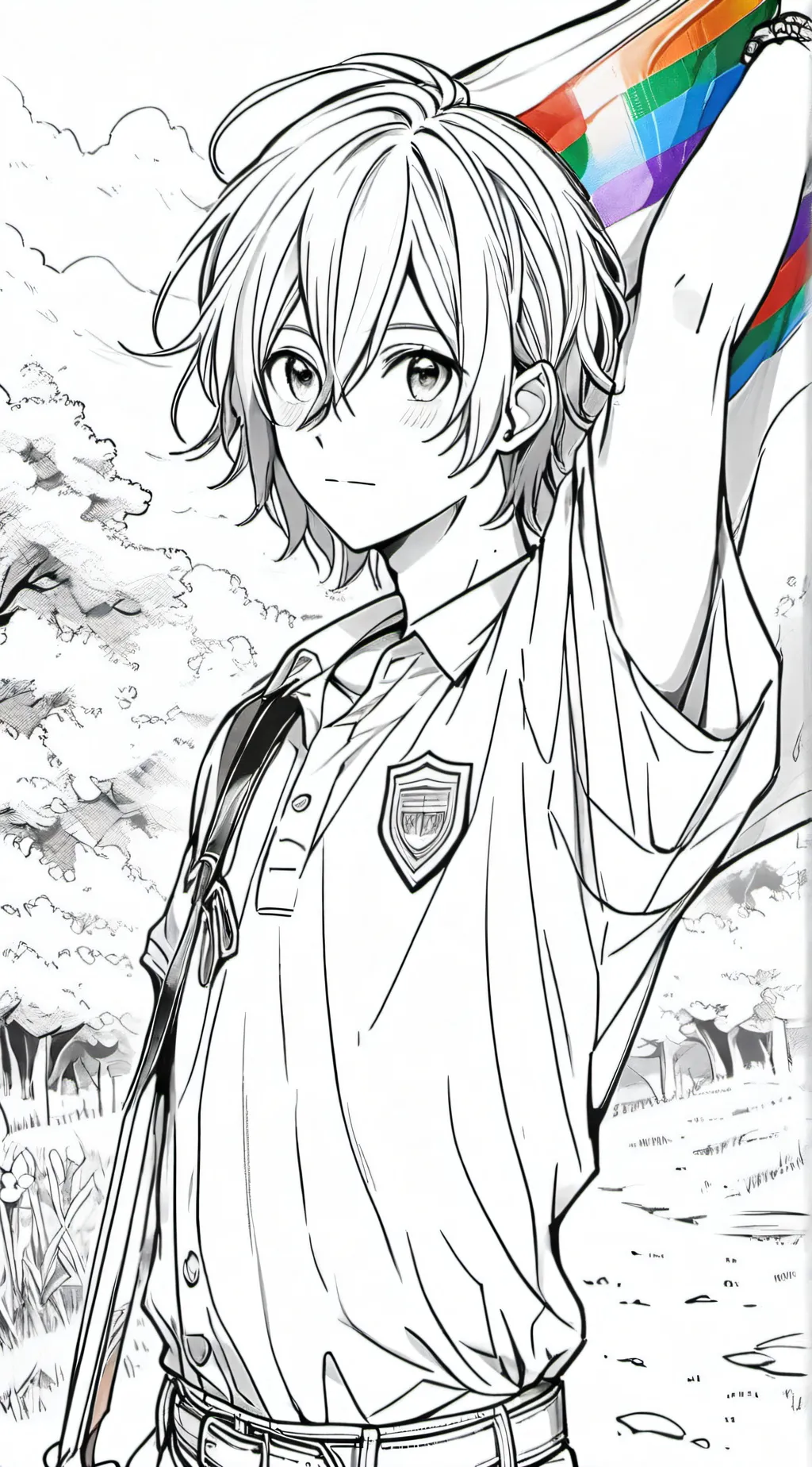 ai character: dogman sleepover🍡🍓 background