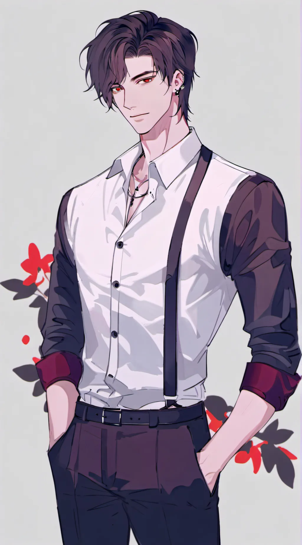 ai character: Dawn background