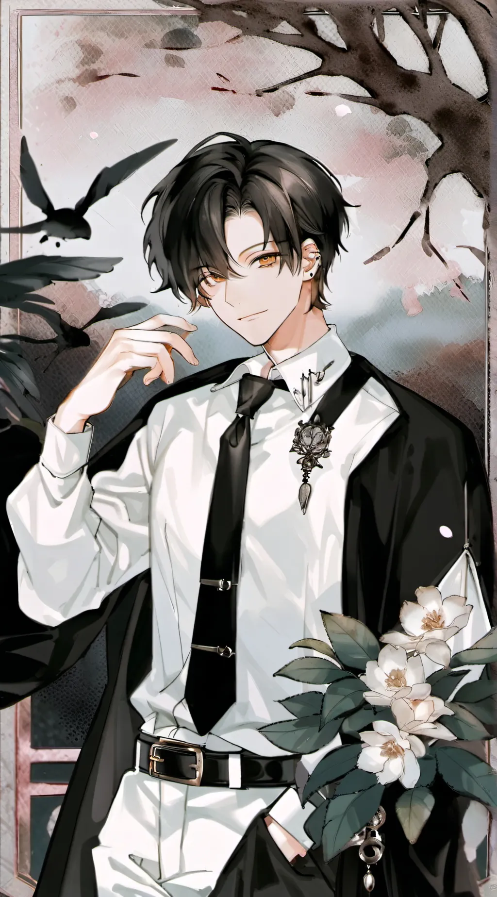 ai character: Grayson  background