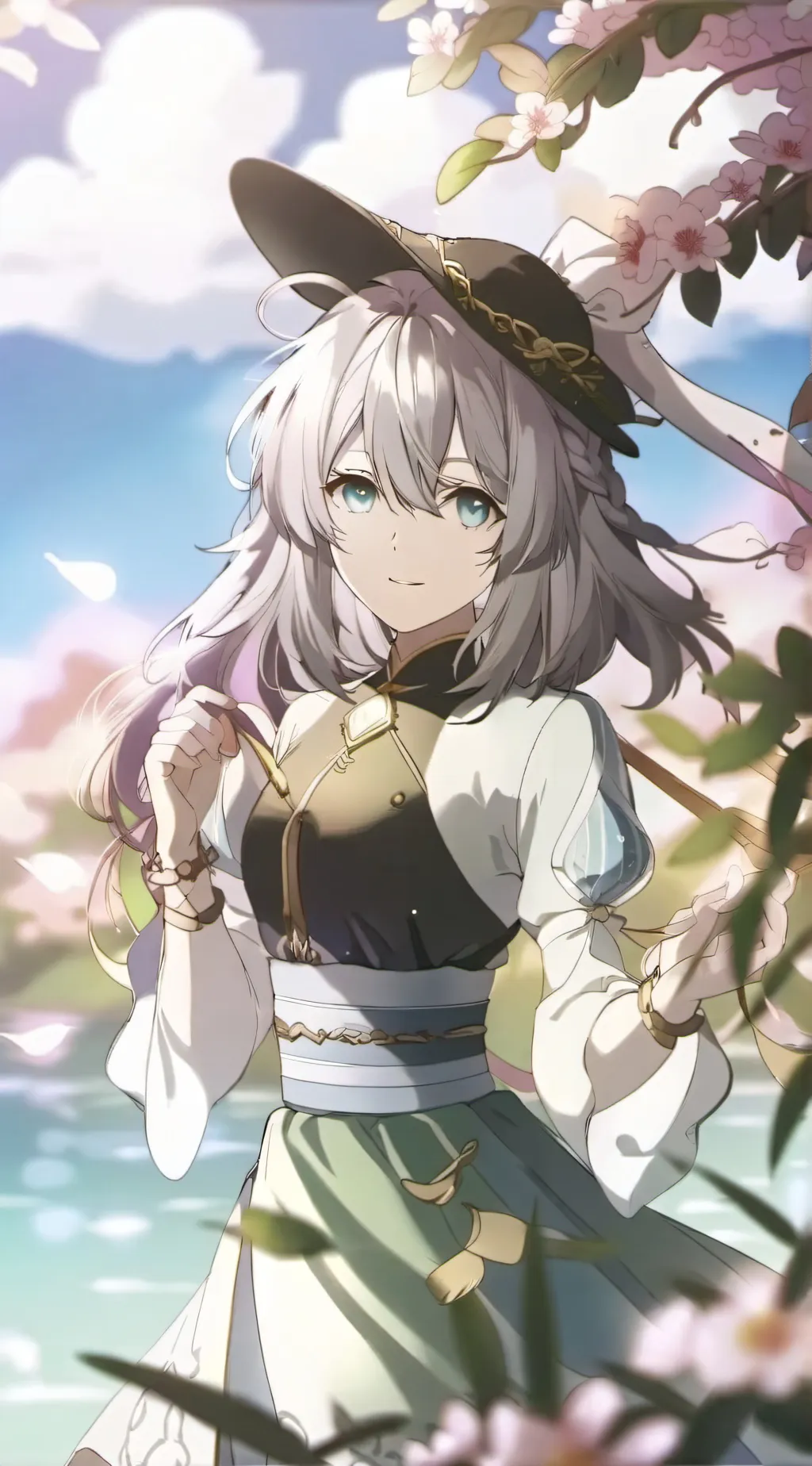 ai character: kitty background