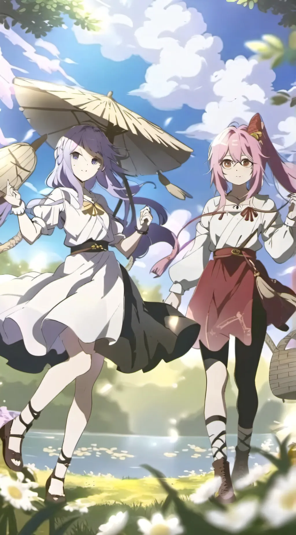 ai character: rose  background