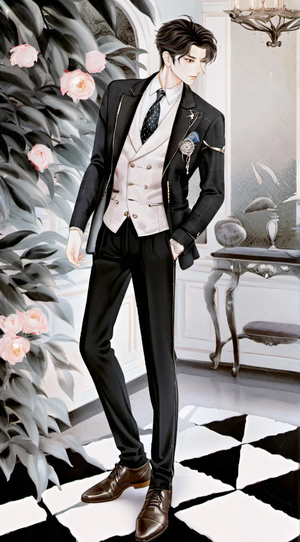 ai character: Enzo background