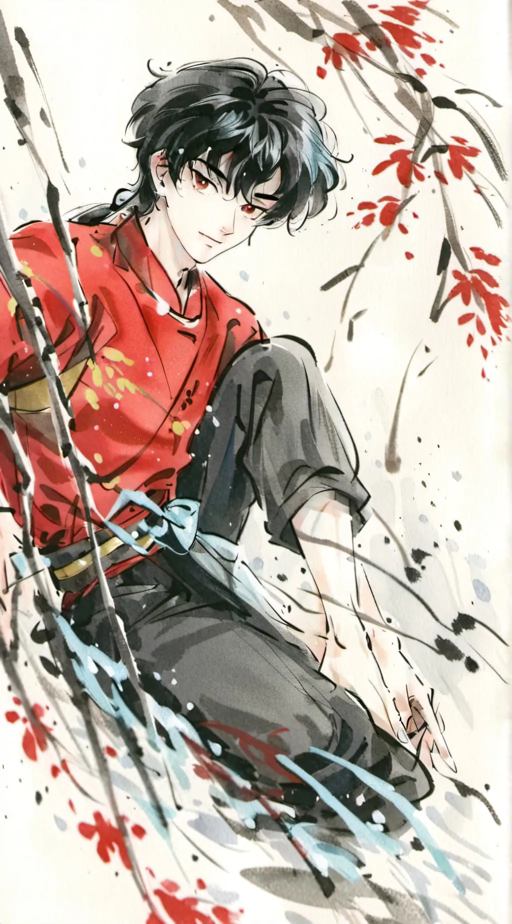 ai character: Ranma background