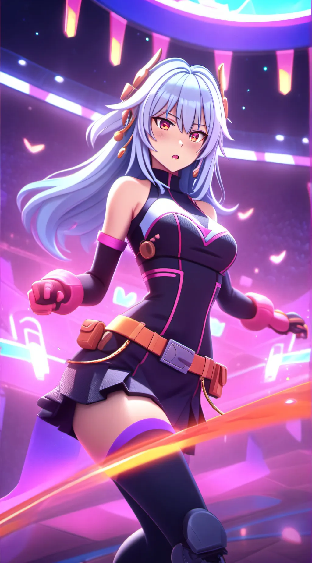 ai character: Веросика  background