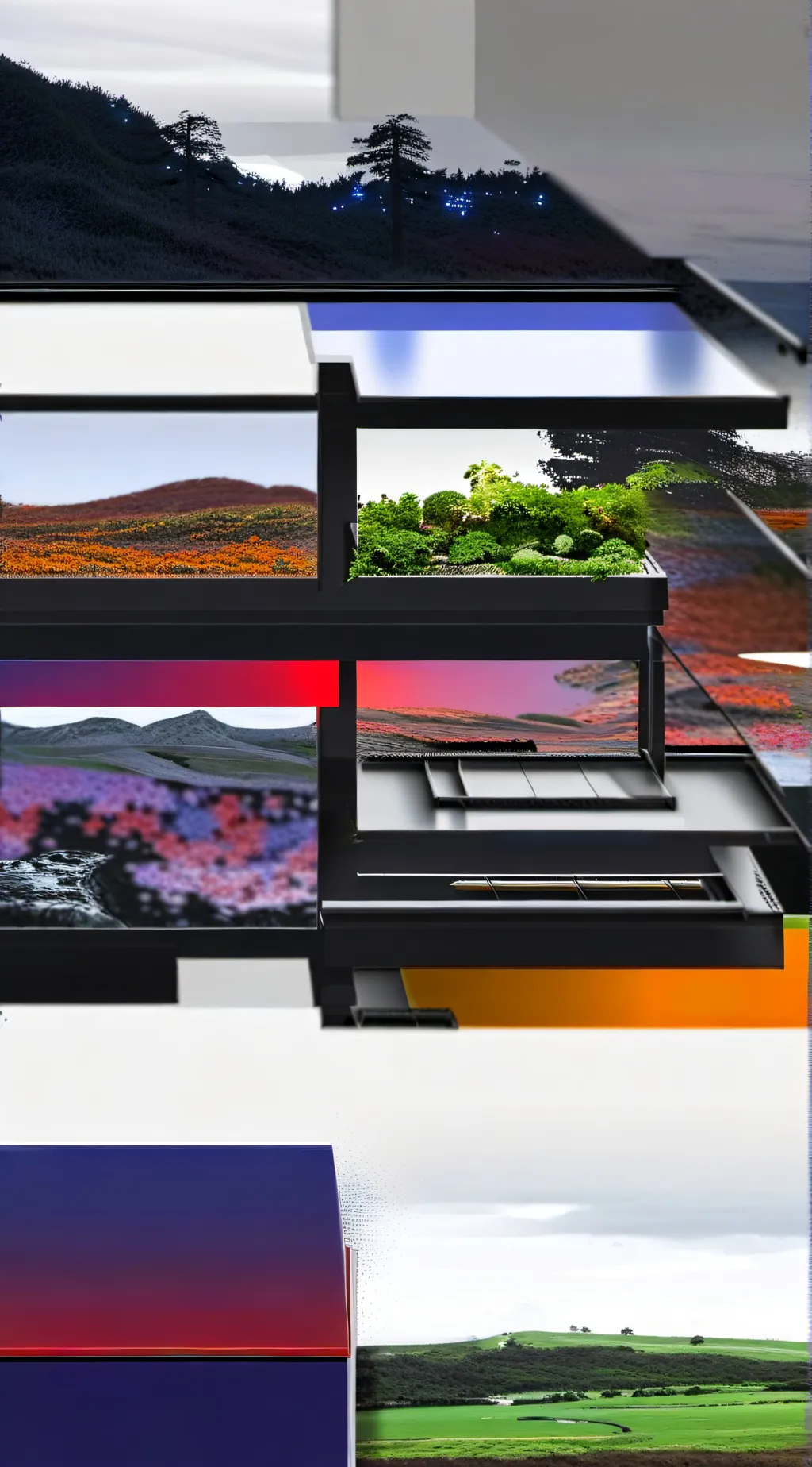 ai character: Sprunki blue eyes background