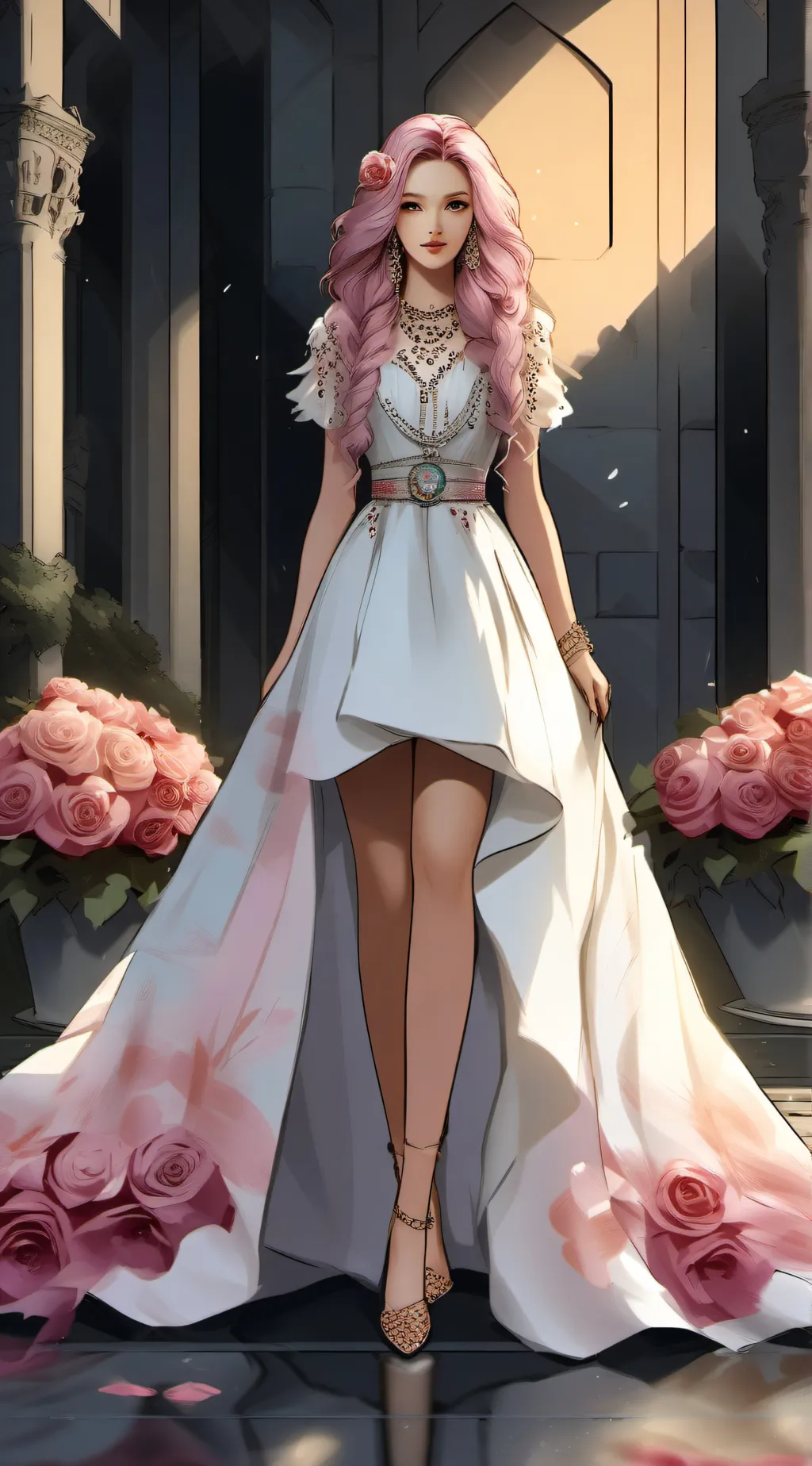 ai character: LanaThePersistent background