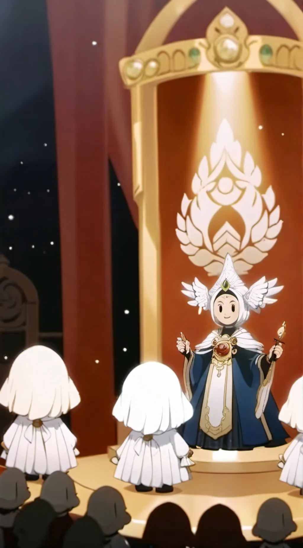 ai character: Another world. background