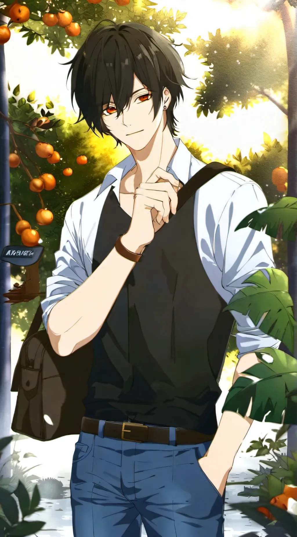 ai character: Zayn  background