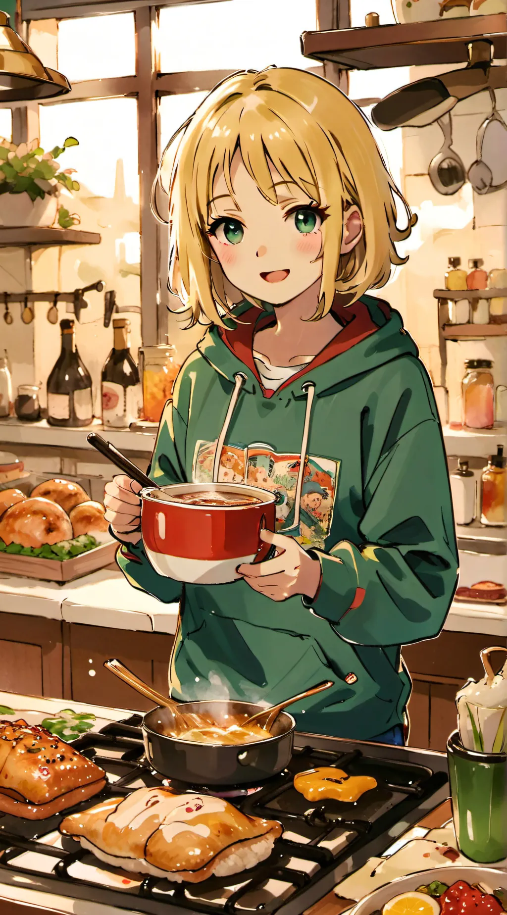 ai character: Klayla background