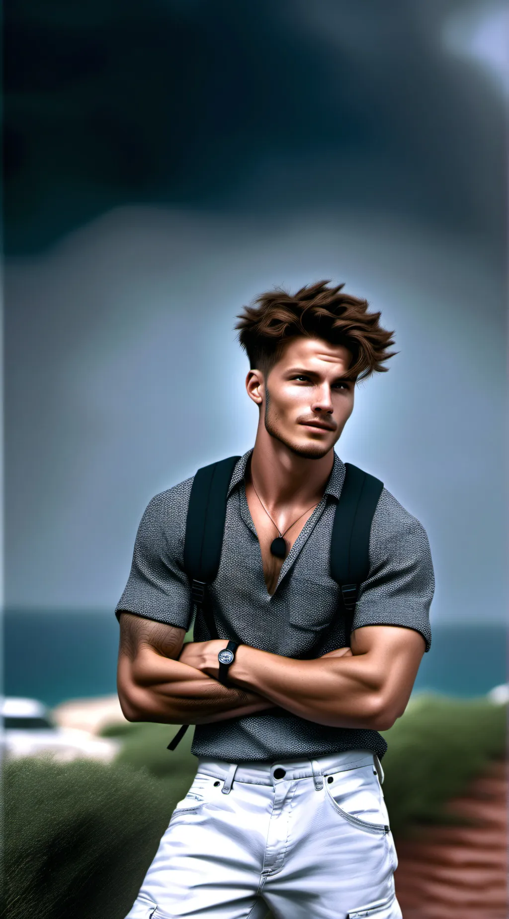 ai character: Diggie background