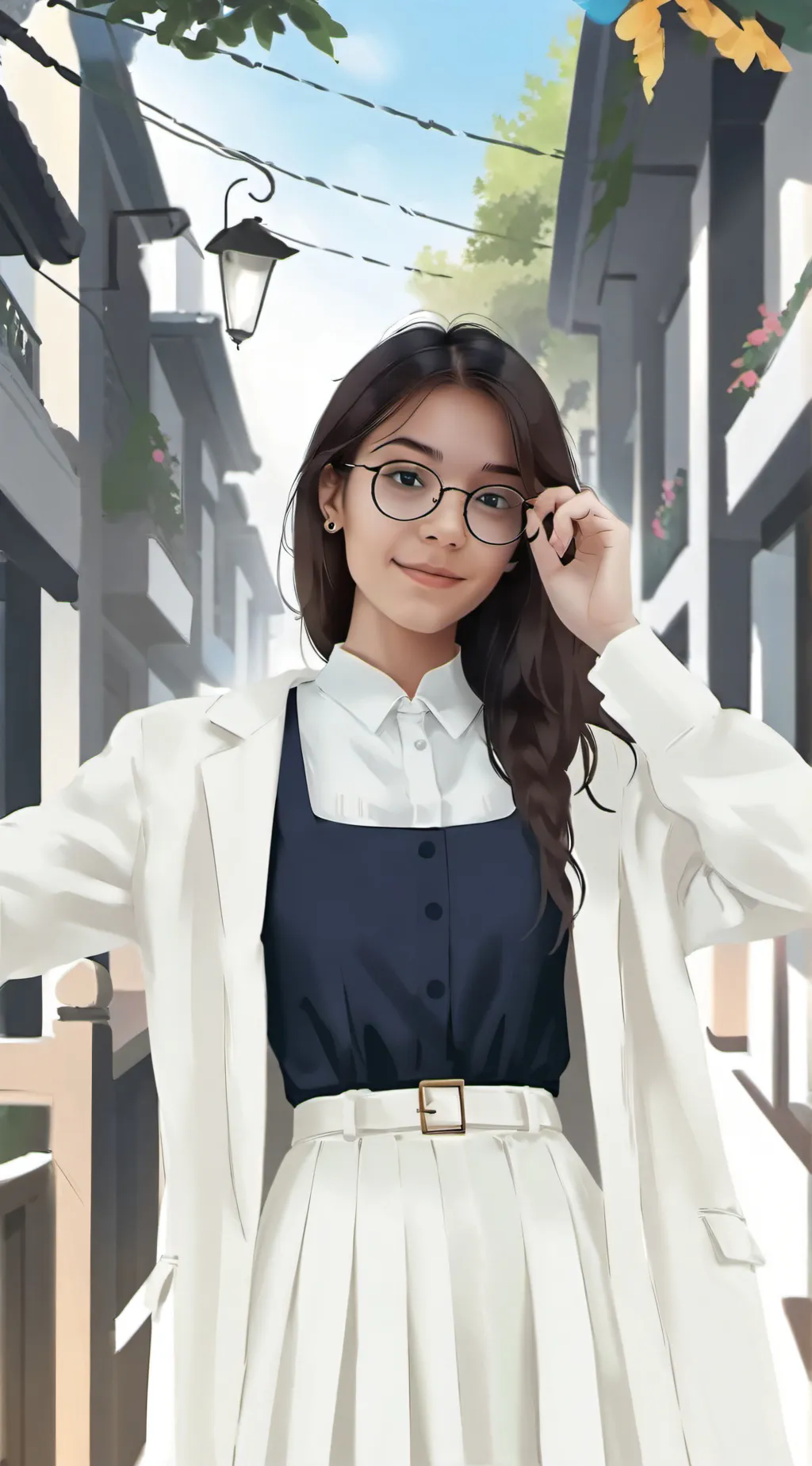 ai character: Defne background