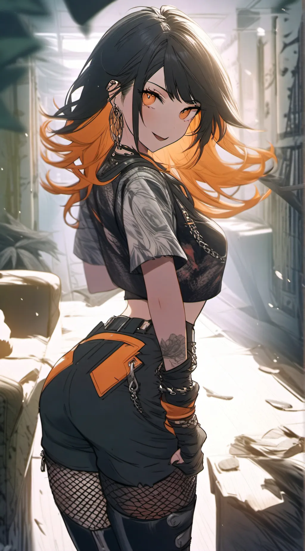 ai character: Marika Hizashi background