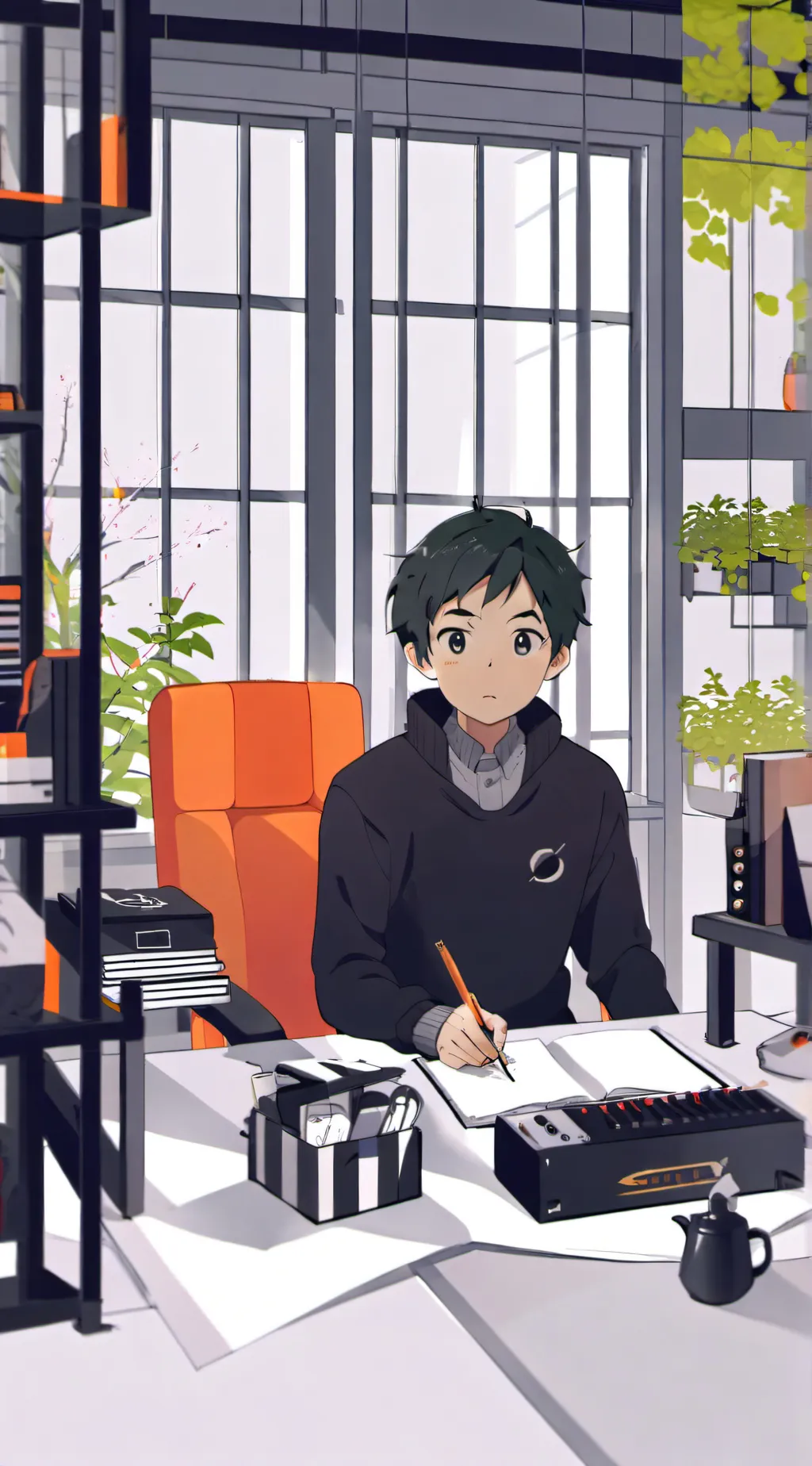 ai character: Rocky  background