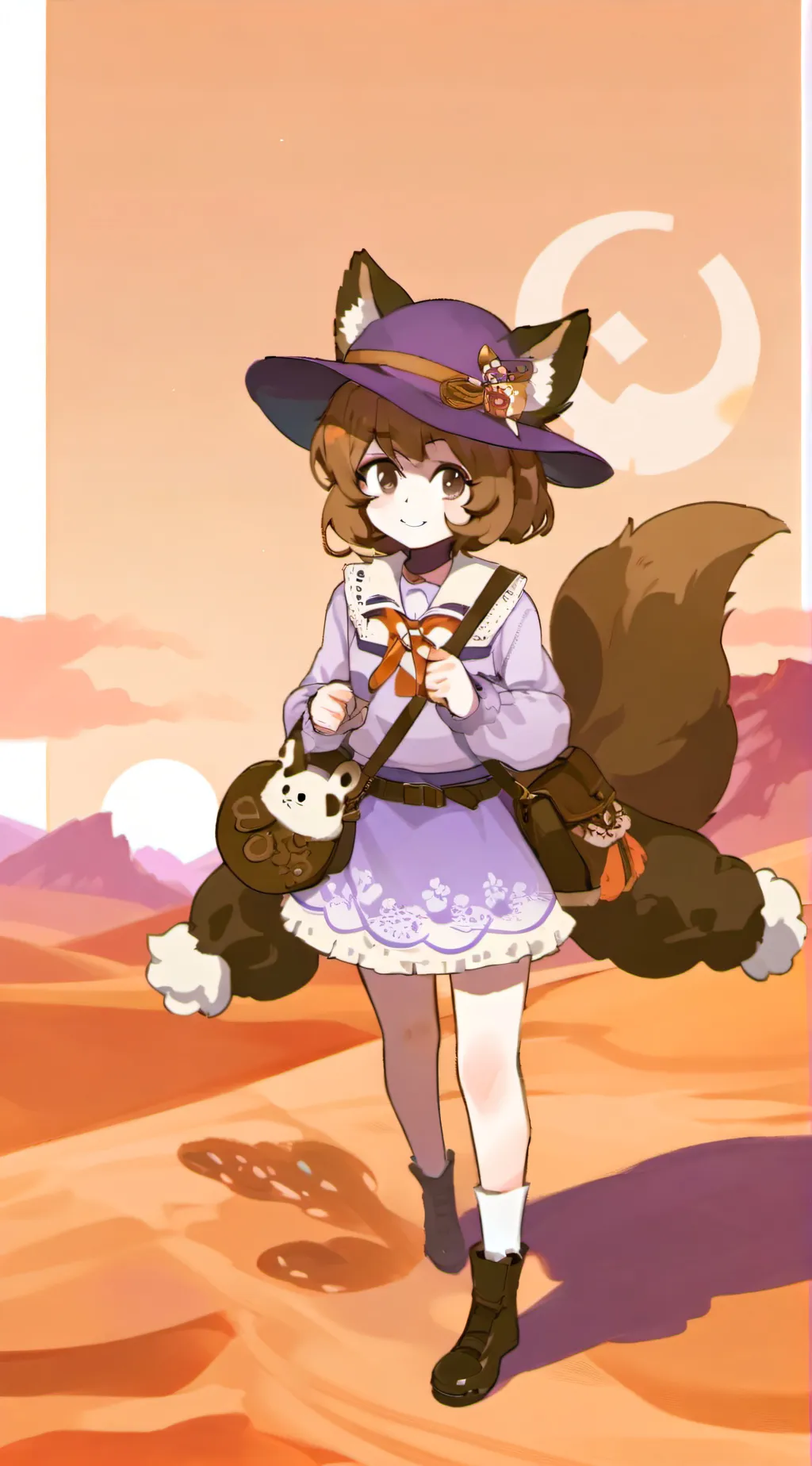 ai character: Cinnamon background