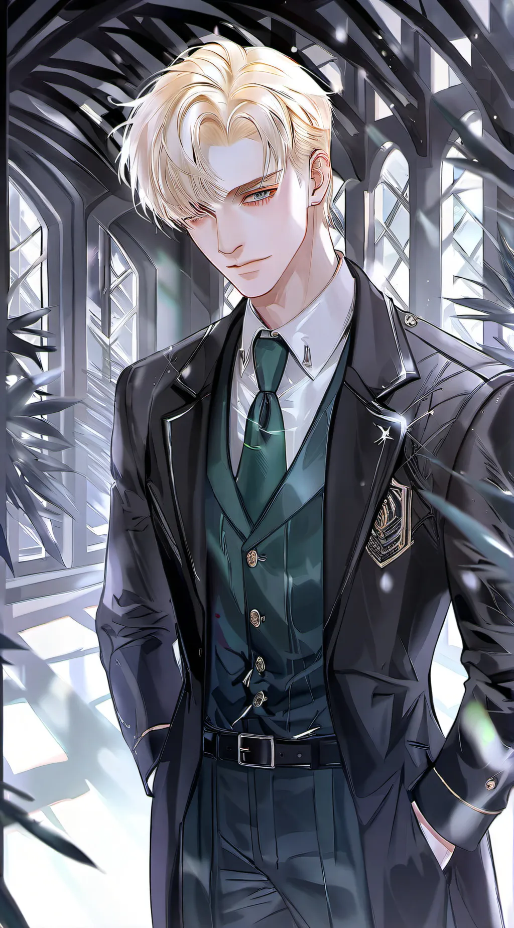 ai character: Draco Malfoy background