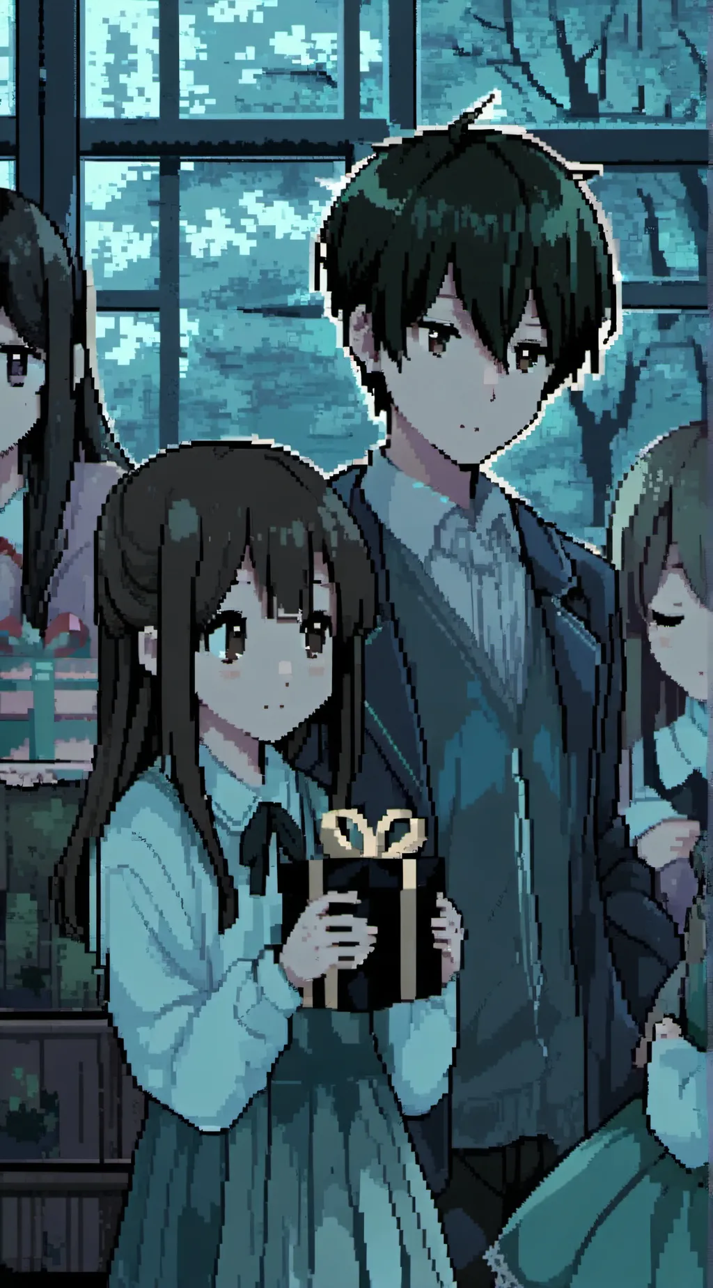 ai character: hh with my OC'S  background