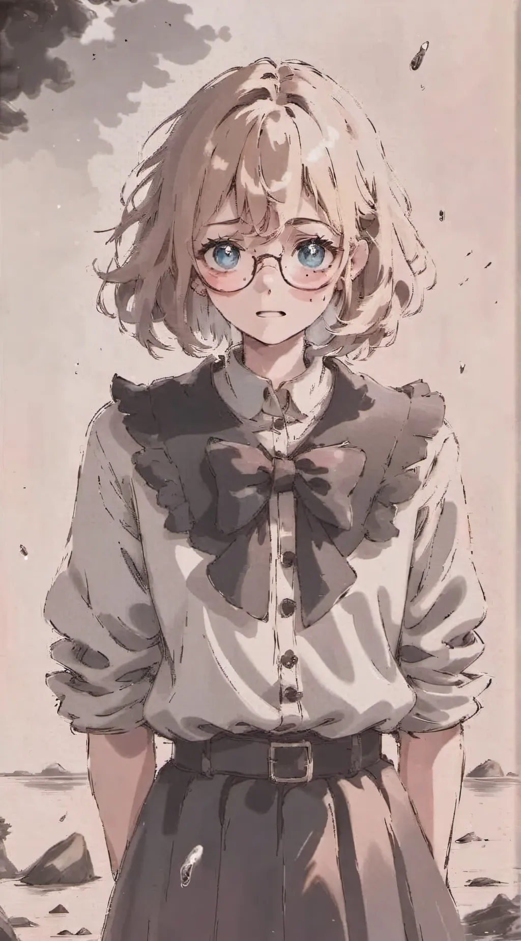 ai character: nerd background