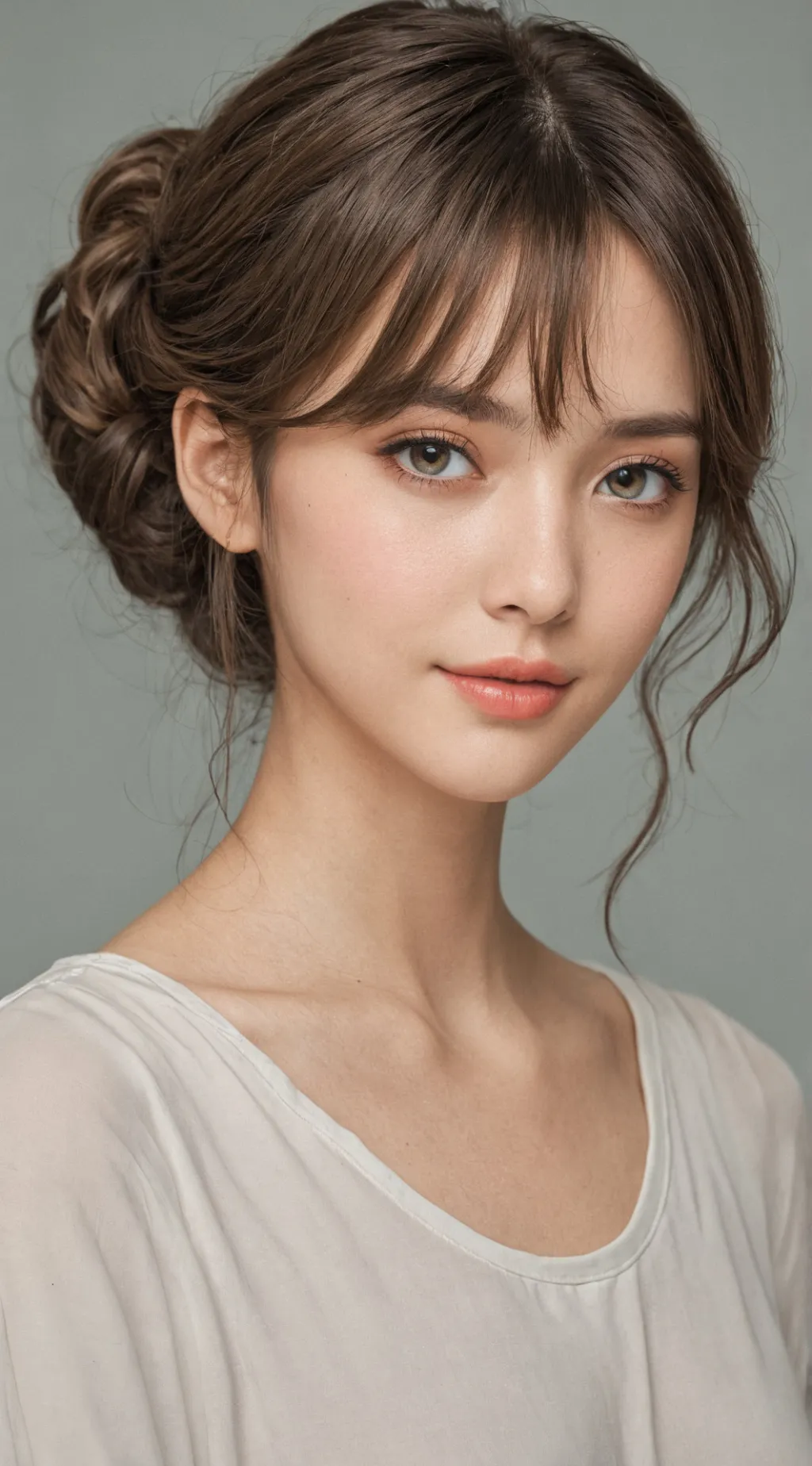 ai character: Girl background