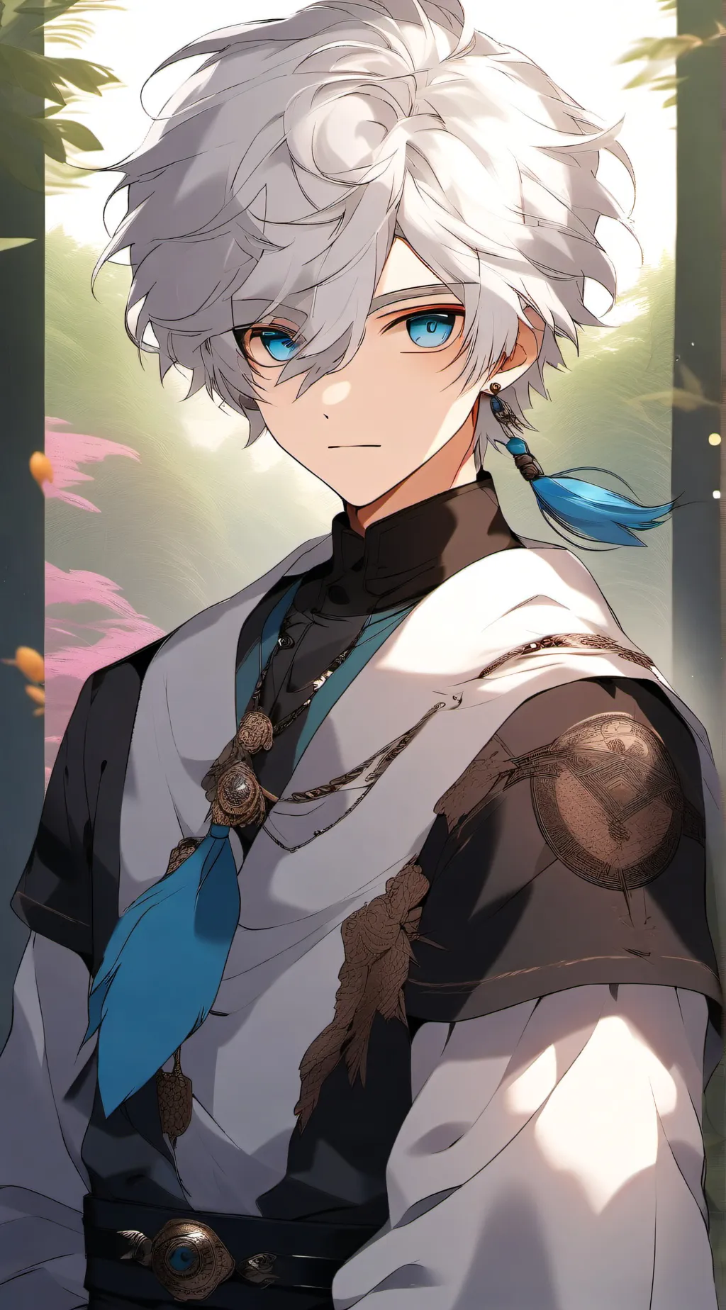 ai character: Rune background