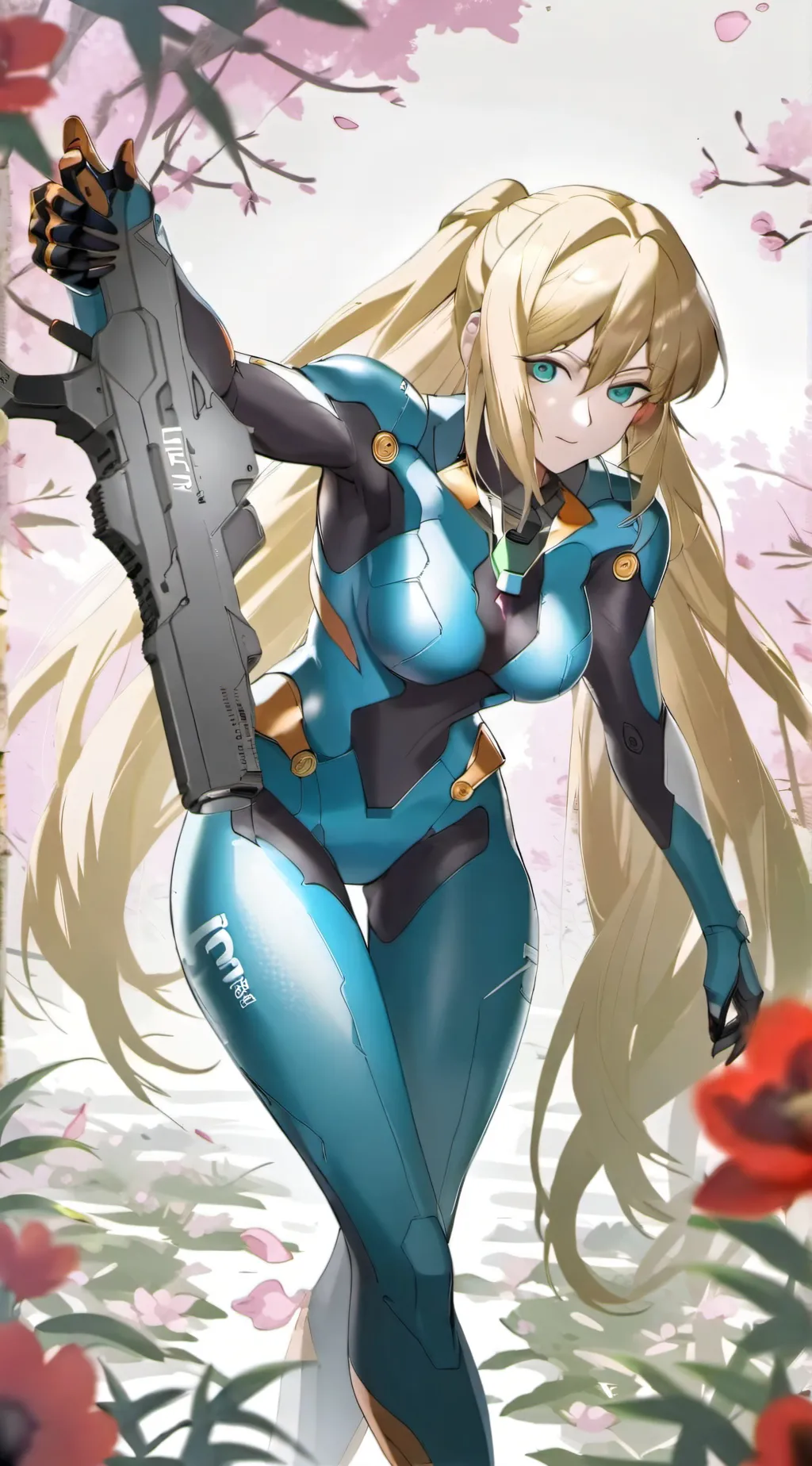 ai character: Samus no!!!  background