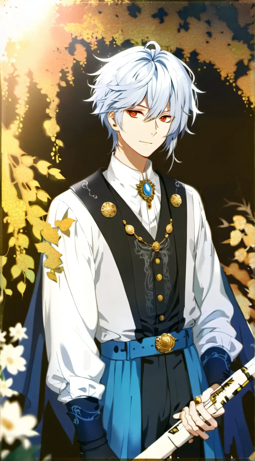 ai character: Vincent  background