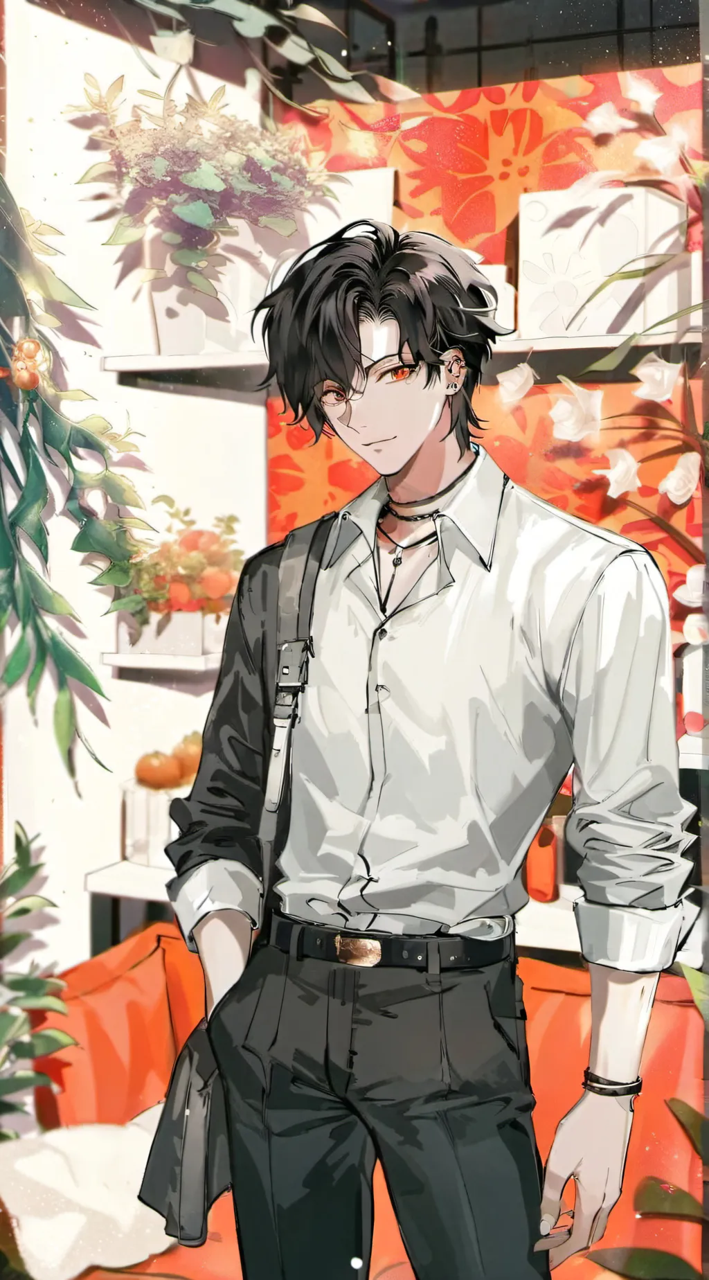 ai character: Grayson background