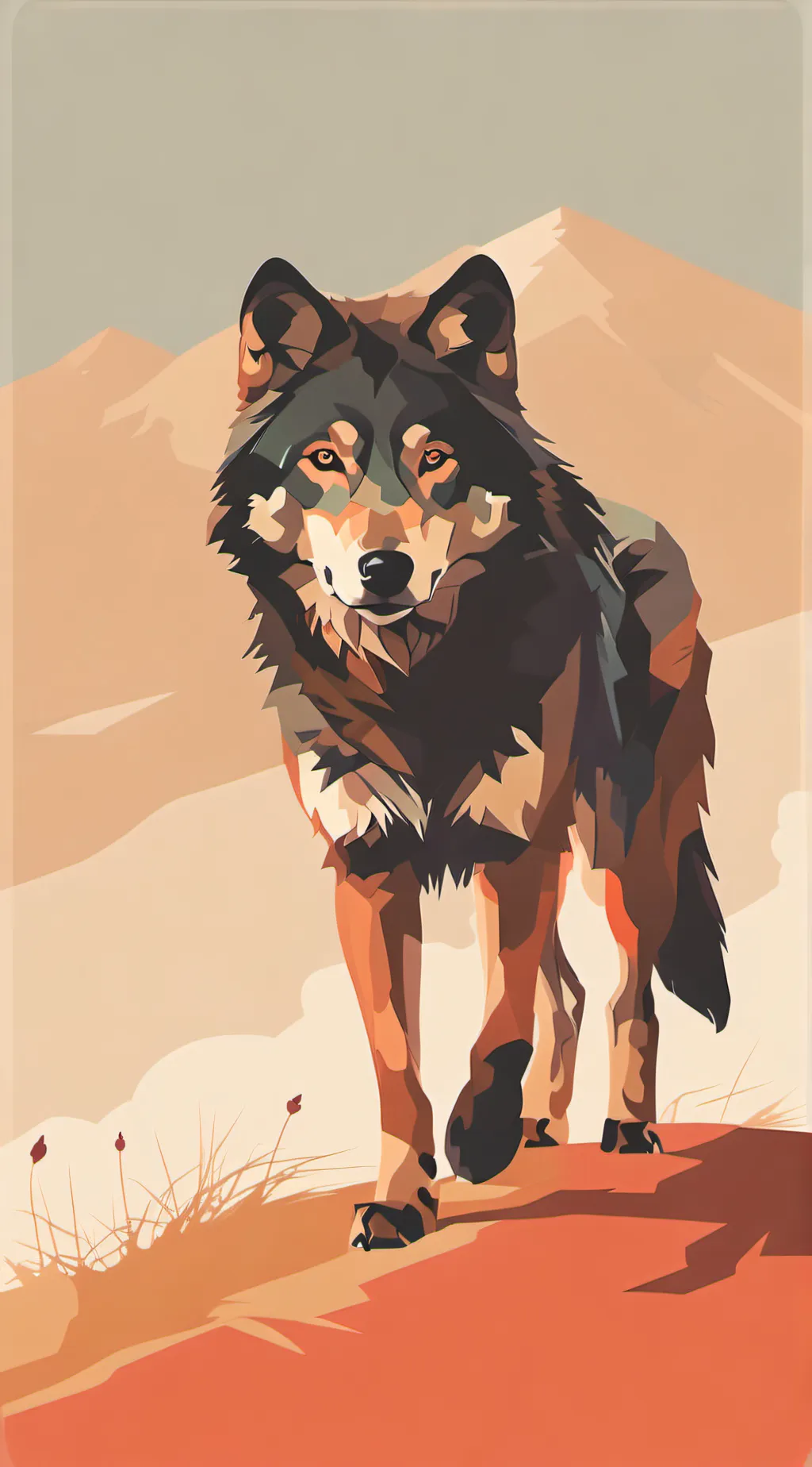 ai character: Oak background