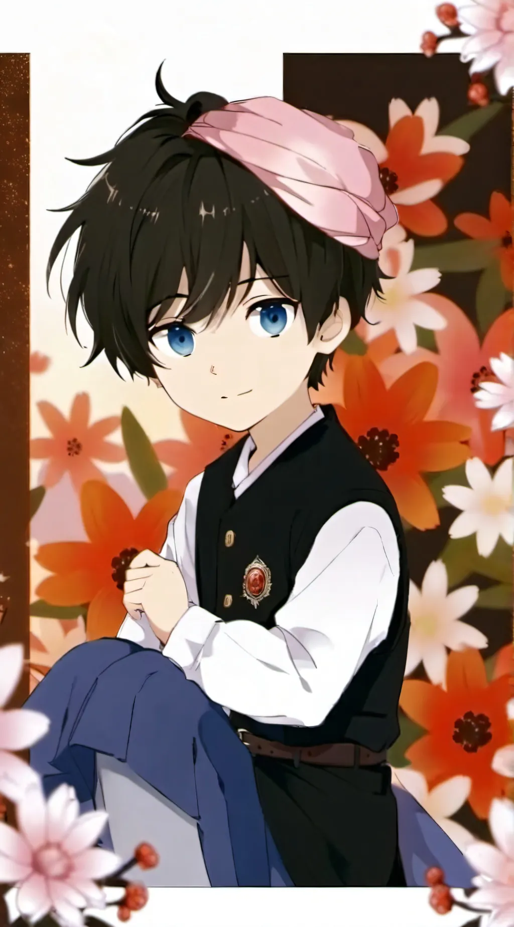 ai character: Teleported to LOV background