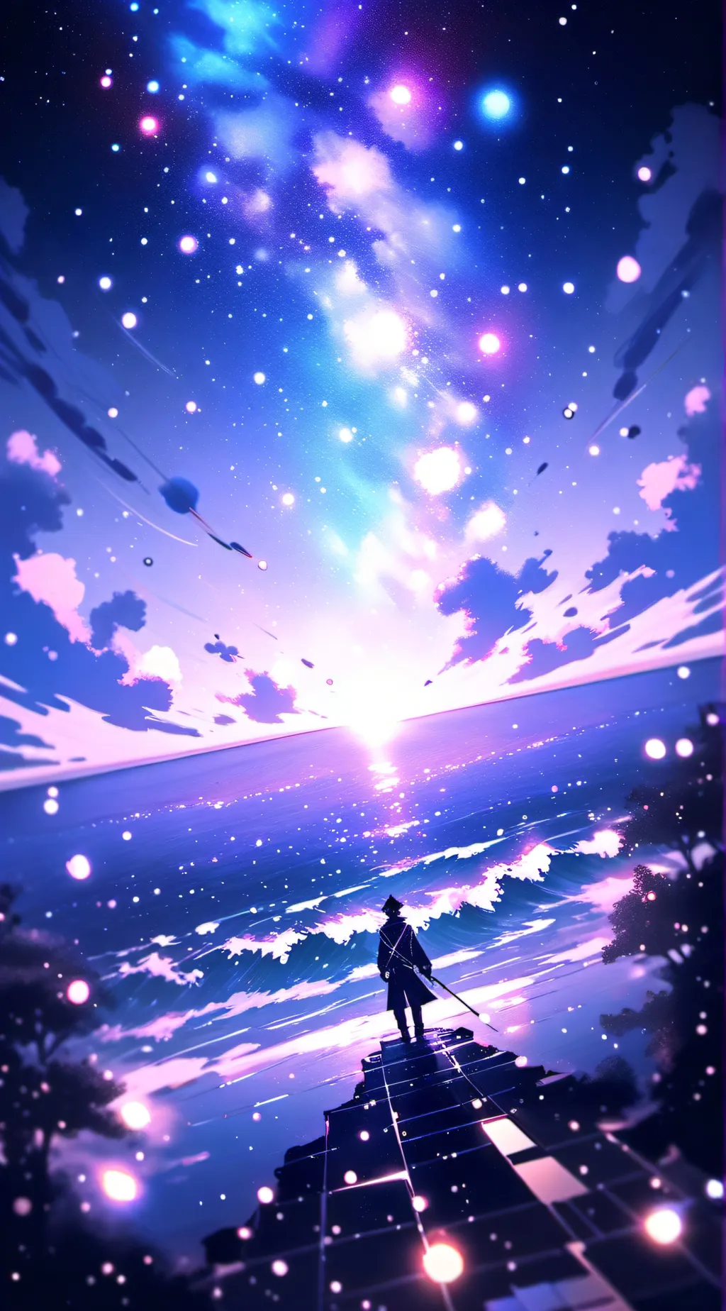 ai character: ᗩᗯ ՏᕼᑌᑕKՏ background