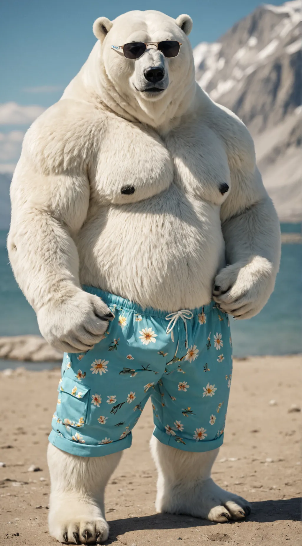 ai character: Grizz background