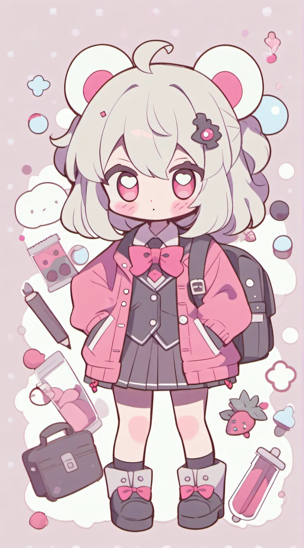 ai character: Miss. Becca background