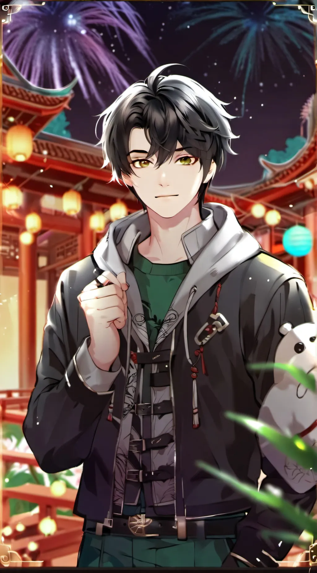 ai character: -Axel- background