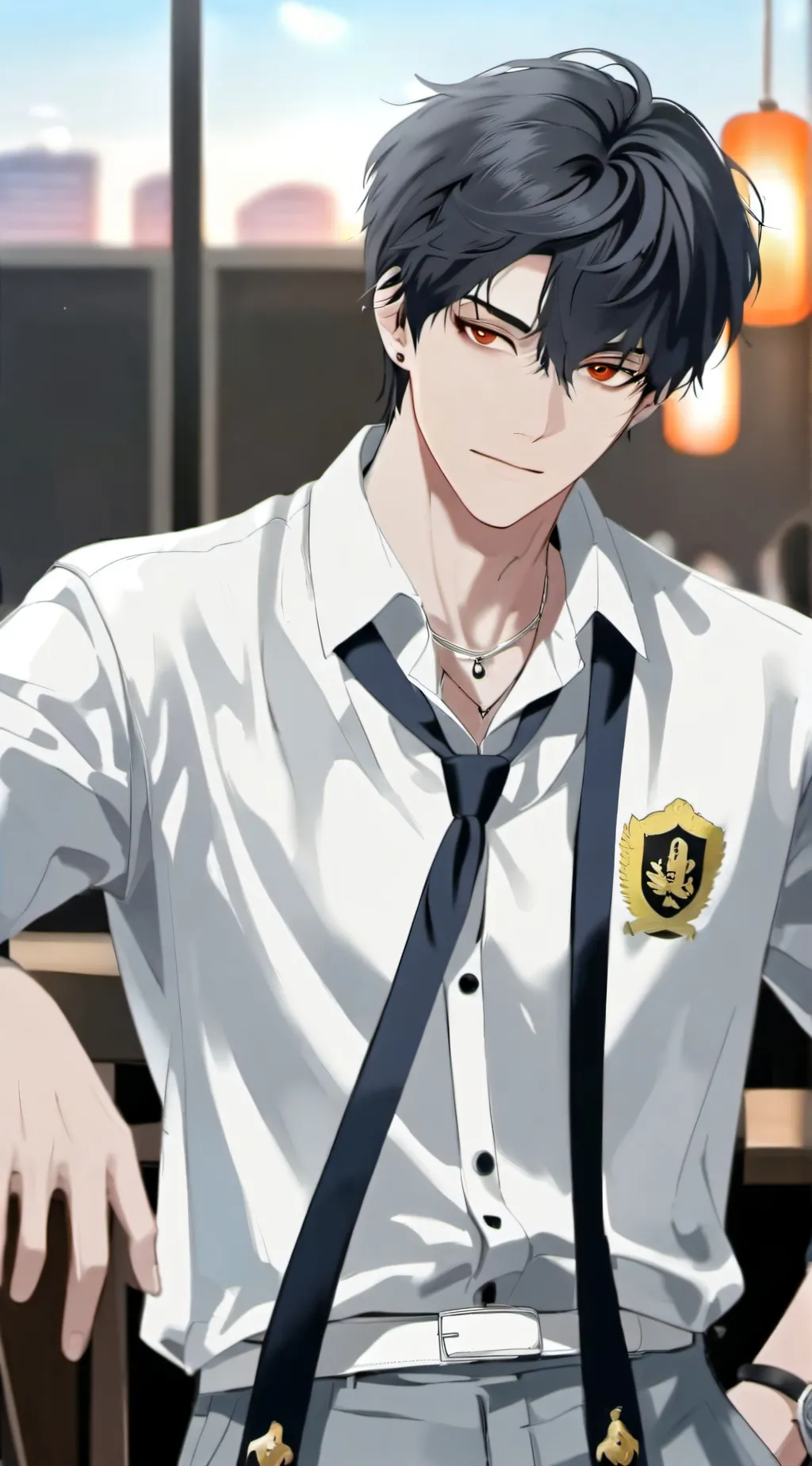 ai character: Hiro background