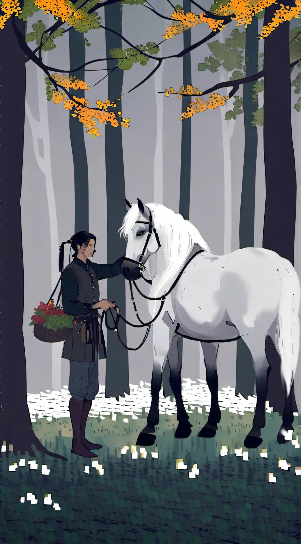 ai character: Ash background