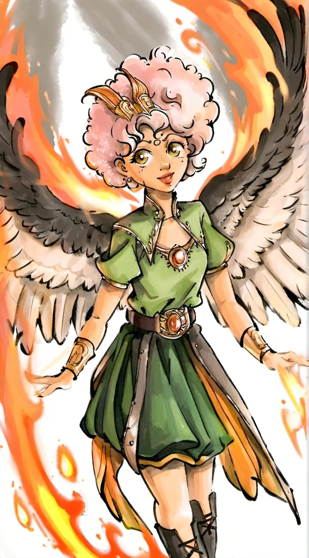 ai character: Pyrrh background