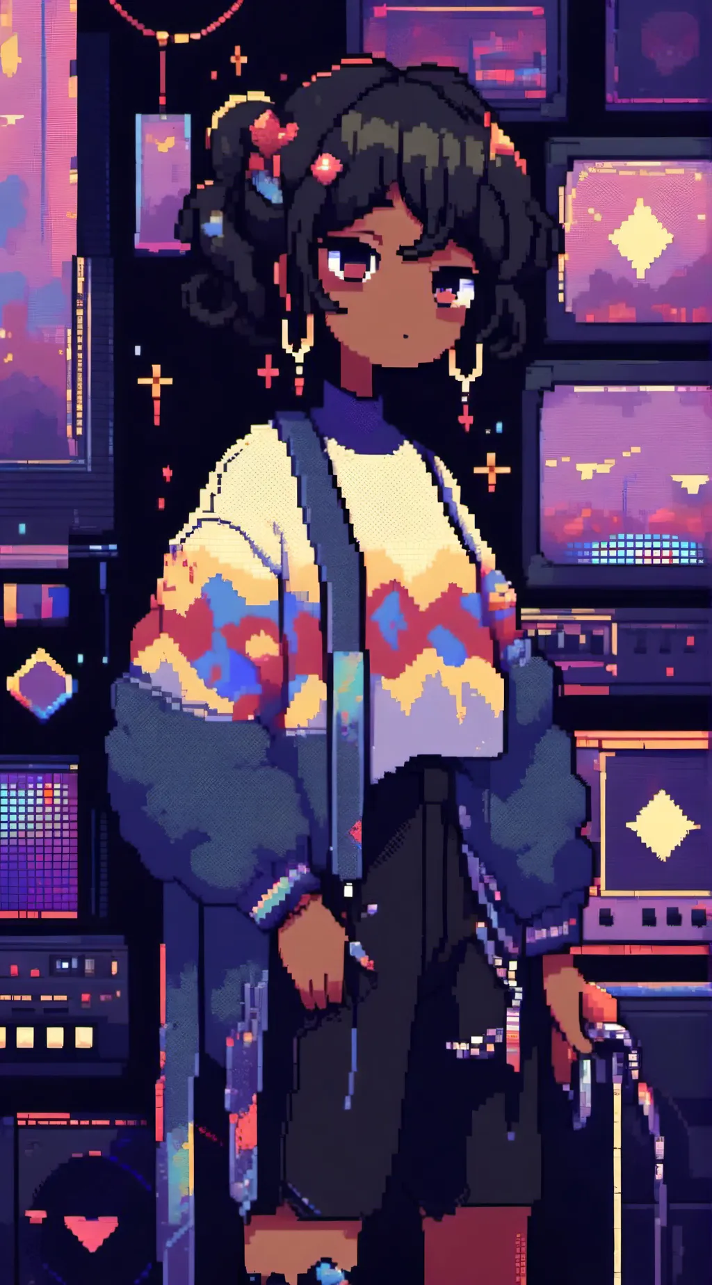 ai character: Kimora background