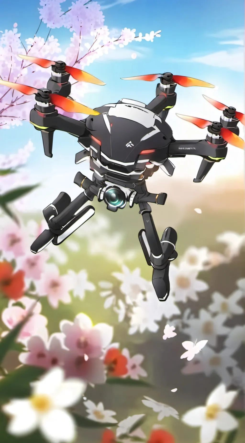 ai character: murder drones background