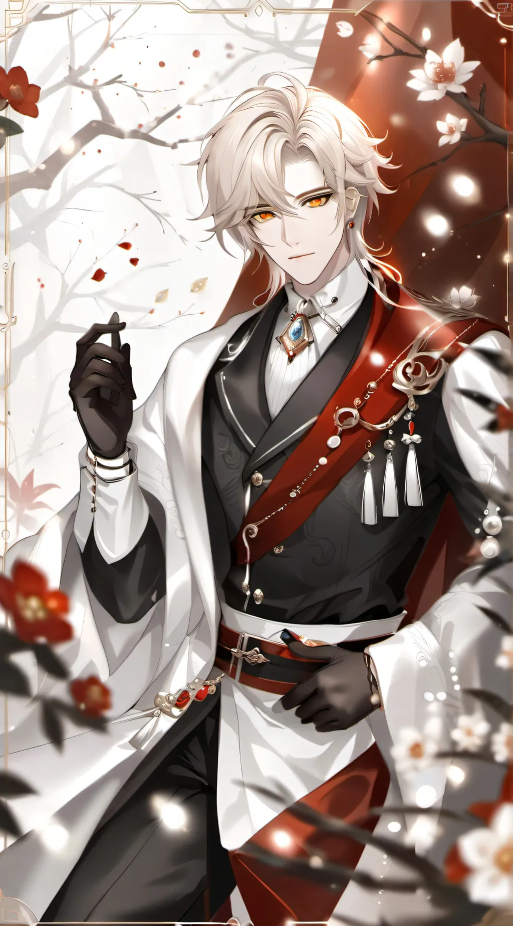 ai character: Святослав ￼ background